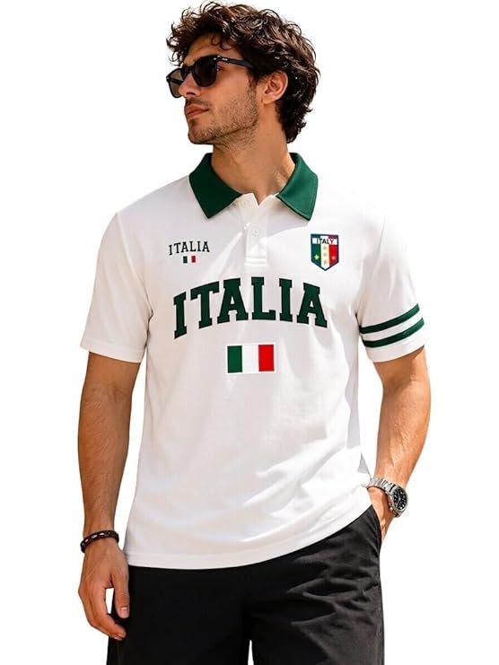 ColorChakra Cotton Polo Tshirt for Mens Printed Collar T Shirt for man Stylish Regular fit Premium